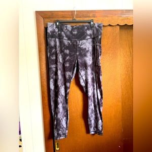 Carpi Tie-dye Leggings with Pockets